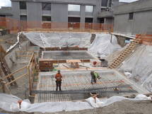 Utilidor Dewatered using 6" Vacuum Pump
